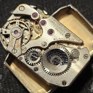 RARE VINTAGE BLANCPAIN 15 Jewels Art Deco Watch